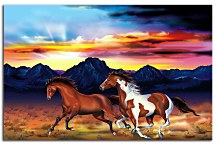 Obraz Maľované kone 29328